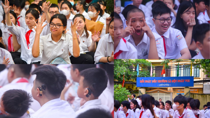  Lễ khai giảng đặc biệt ở ngôi trường 