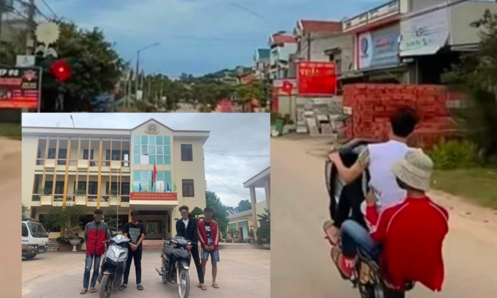 Xử lý nhóm thanh niên bốc đầu xe máy, quay clip đăng tải trên Facebook