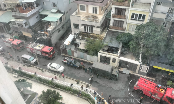 Cháy bồn xử lý nước thải chung cư ở TPHCM, sơ tán nhiều học sinh 