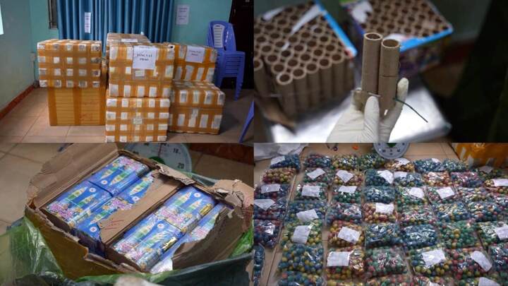 Công an triệt phá thành công đường dây buôn bán pháo lớn nhất cả nước từ đầu năm đến nay