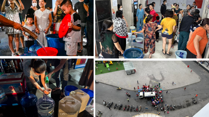 Bí thư Hà Nội chỉ đạo bằng mọi cách phải sớm cấp nước sạch lại cho người dân ở Thanh Hà