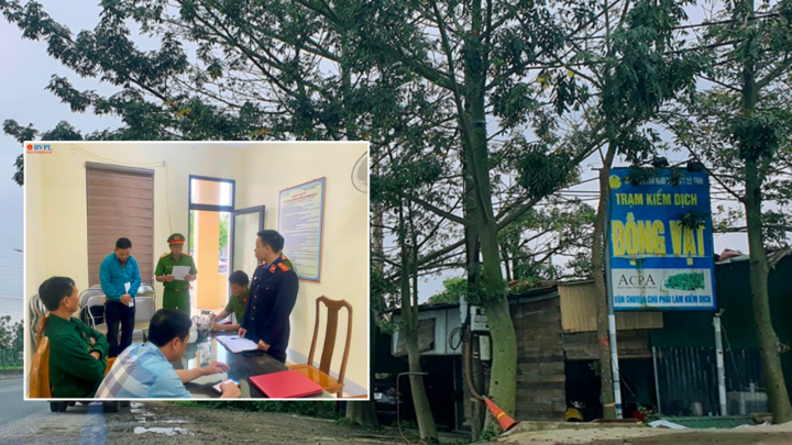 Bắt 2 nhân viên trạm kiểm dịch 