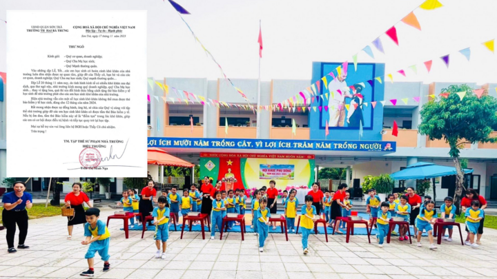 Một trường học ở Đà Nẵng xin không nhận hoa ngày 20/11 để 