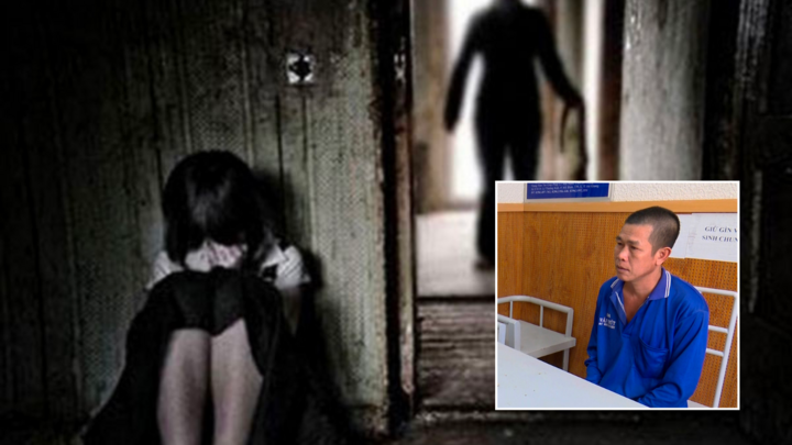 Say rượu, người đàn ông khống chế rồi hiếp dâm bé gái 10 tuổi