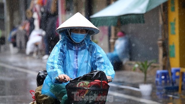Miền Bắc đón thêm không khí lạnh tăng cường, mưa rét kéo dài