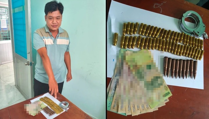 Công an lật tẩy bí mật trong cốp xe máy của nam thanh niên