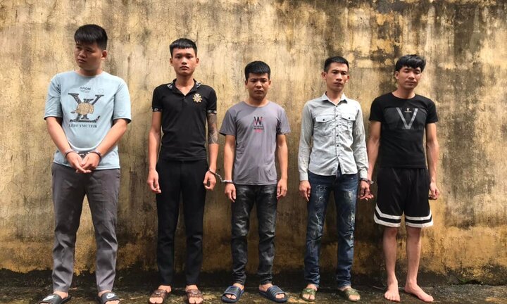 Vĩnh Phúc: Bắt giữ nhóm đối tượng sử dụng hung khí chém người trọng thương