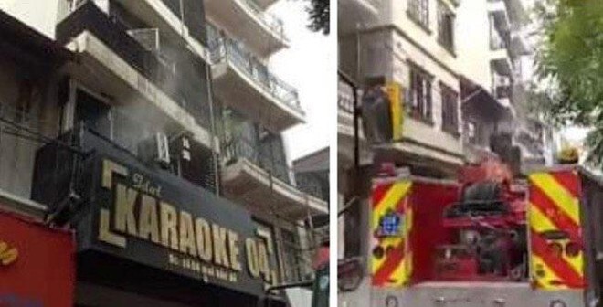 Hà Nội: Kịp thời dập tắt đám cháy tại quán karaoke Idol phố Mai Hắc Đế