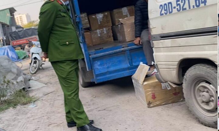 Hà Nội: Cảnh sát phát hiện tem nhãn có dấu hiệu giả mạo ở trường mầm non