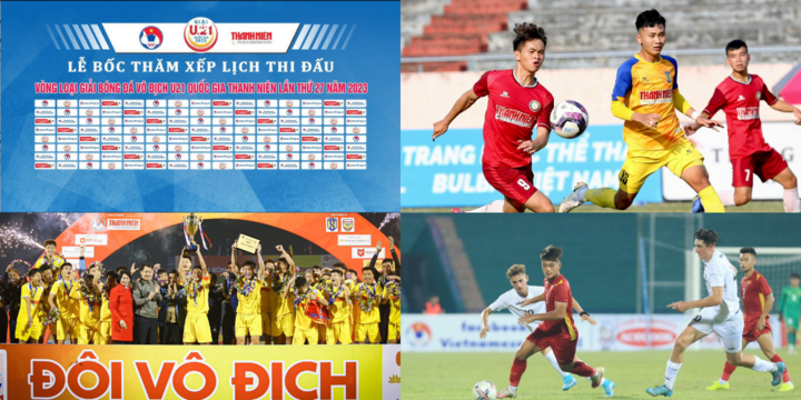 Kết quả bốc thăm chia bảng thi đấu Vòng loại giải vô địch U21 Quốc gia lần thứ 27 năm 2023