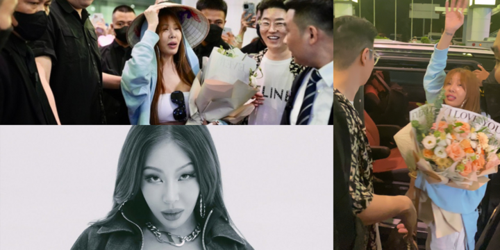 “Chị đại Kpop” Jessi có mặt tại Nội Bài, đội nón lá chào fan Việt
