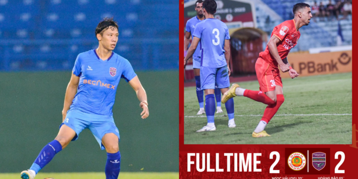 Màn ra mắt đáng quên của Quế Ngọc Hải trong màu áo Becamex Bình Dương