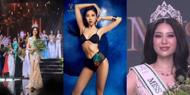 Đỗ Thị Lan Anh đăng quang Hoa hậu Trái đất Việt Nam 2023