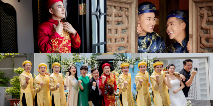 Hà Trí Quang hạnh phúc trong ngày rước người yêu đồng giới về dinh