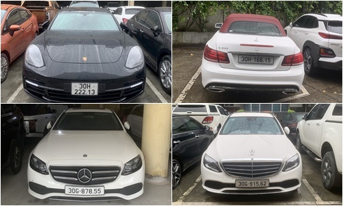 Phá đường dây đánh bạc hơn 30.000 tỷ đồng: Choáng trước dàn siêu xe hạng sang bị tạm giữ  