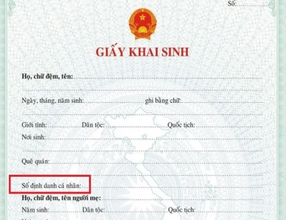 Phụ huynh làm cách nào để lấy mã số định danh cá nhân cho con?