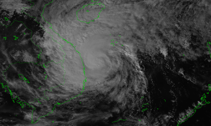 Tin bão số 9:  Từ đêm 19/12, từ Thừa Thiên Huế đến Phú Yên có mưa to 