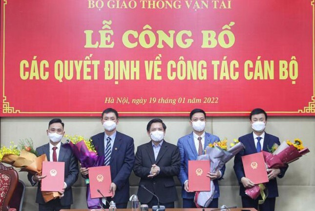 Bộ Giao thông vận tải bổ nhiệm loạt nhân sự mới