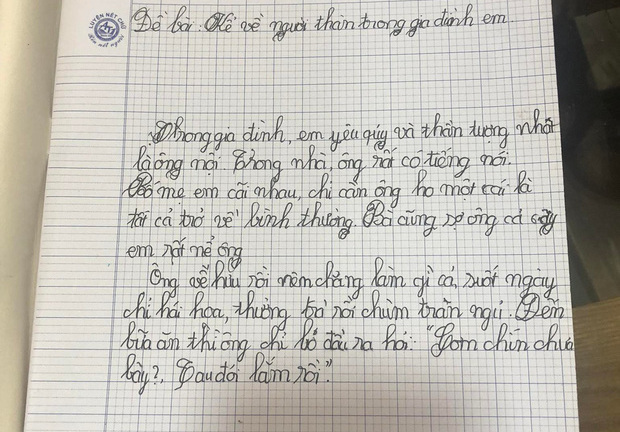 Bài văn tả ông nội 