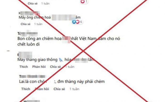 Xúc phạm CSGT trên Facebook, 6 người bị phạt 45 triệu đồng
