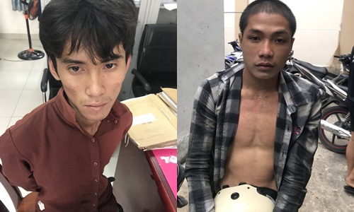 Long An: Dân phòng và người dân bắt gọn 2 kẻ cướp giật 