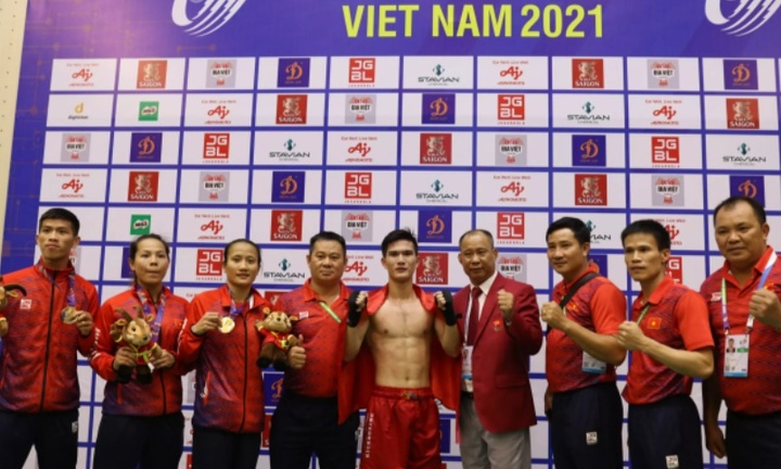 SEA Games 31: Đội tuyển kickboxing Việt Nam xuất sắc giành 5 Huy chương Vàng