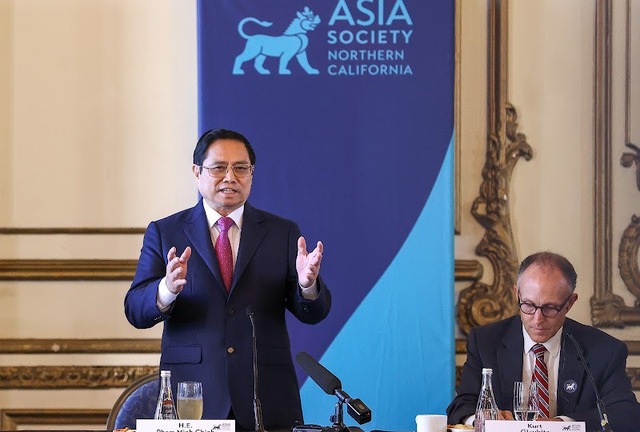 Thủ tướng Phạm Minh Chính: Hợp tác với phía Hoa Kỳ để thúc đẩy khởi nghiệp toàn dân