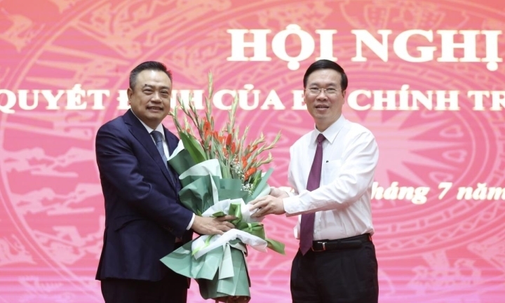 Ông Trần Sỹ Thanh làm Phó Bí thư Thành uỷ Hà Nội