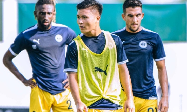 Chỉ vào sân ở hiệp hai trong thất bại của Pau FC, Quang Hải được chấm bao nhiêu điểm?