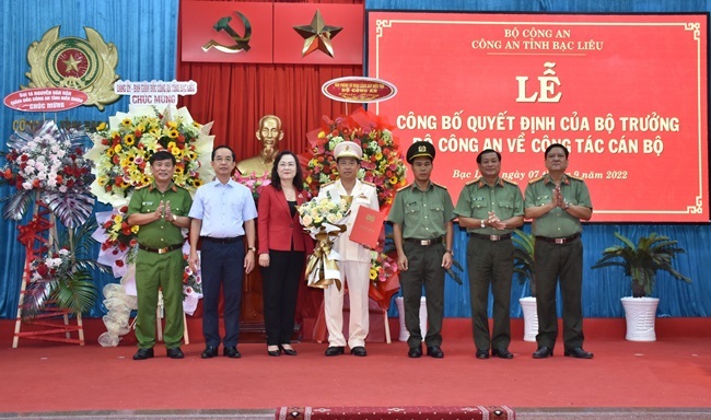 Chân dung tân Phó Giám đốc Công an tỉnh Bạc Liêu