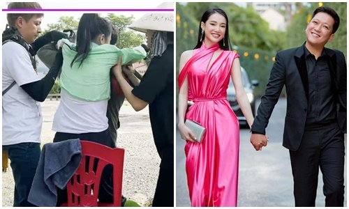 Nhã Phương gặp sự cố ở 