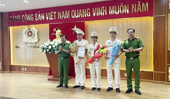 Công an TP.HCM điều động, bổ nhiệm nhiều cán bộ chủ chốt
