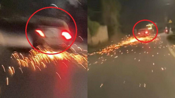 Truy tìm tài xế ô tô bỏ chạy sau va chạm, kéo lê xe máy 13km