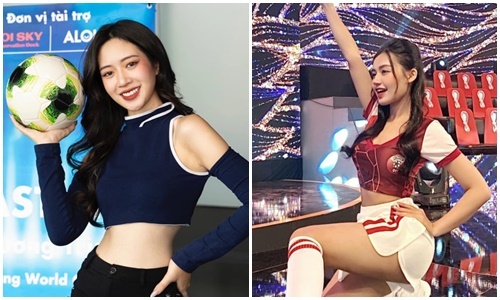 Nóng cùng World Cup 2022: So nhan sắc 2 người đẹp cổ vũ Qatar và Ecuador