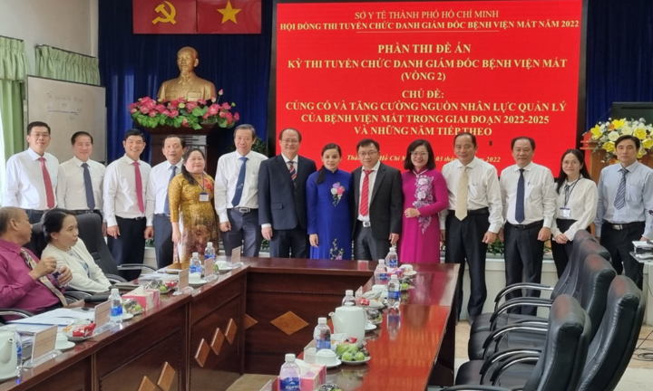 Thi tuyển Giám đốc Bệnh viện Mắt TP.HCM: Người điểm cao nhất vòng 2 là ai?