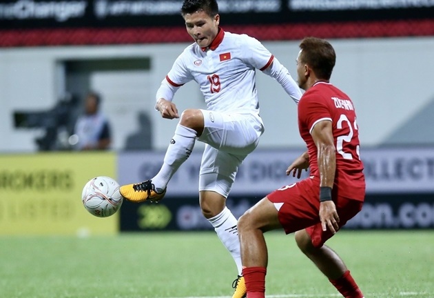 Tuyển Việt Nam bị cầm hòa trước chủ nhà Singapore, báo Đông Nam Á 