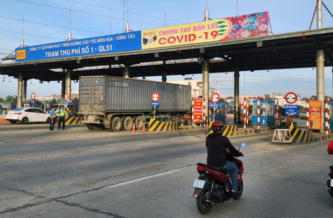 Tạm dừng thu phí tại các BOT quốc lộ 51 từ 7h ngày 13/1