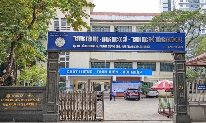Trường THPT Khương Hạ dẫn đầu tỷ lệ chọi vào lớp 10, Hiệu trưởng nói gì?