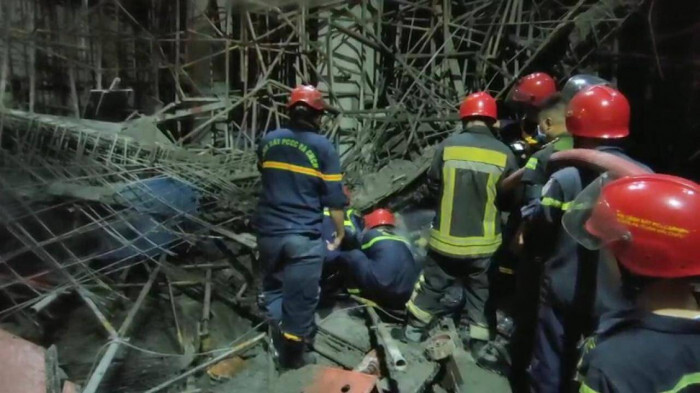 Vụ sập sàn bê tông ở Đà Nẵng: Sức khỏe của 3 nạn nhân bị thương