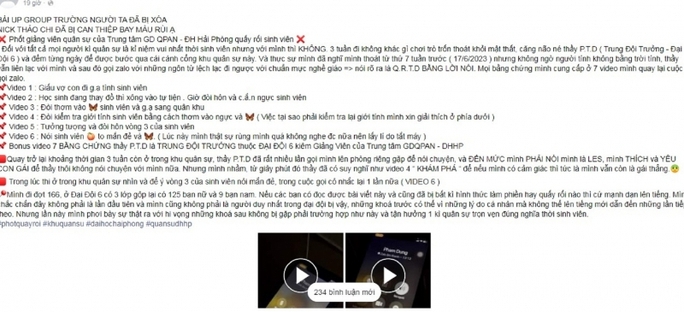 Trường ĐH Hải Phòng tạm đình chỉ nam giảng viên bị tố 