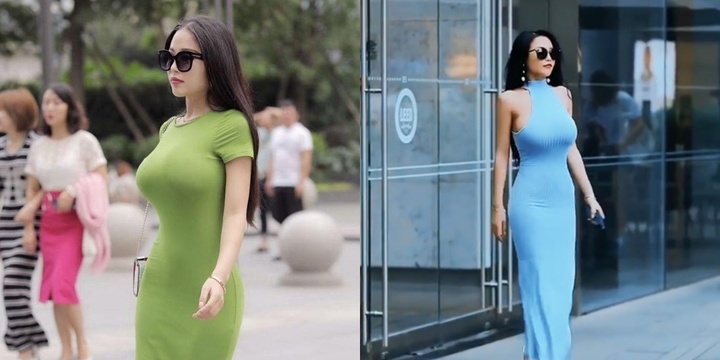 Thiếu nữ khoe vóc dáng nuột nà nổi bật trên đường phố bằng trang phục cực đơn giản