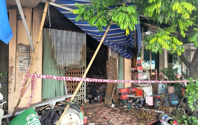 Cháy cửa hàng kinh doanh đồ điện, người đàn ông 63 tuổi tử vong 