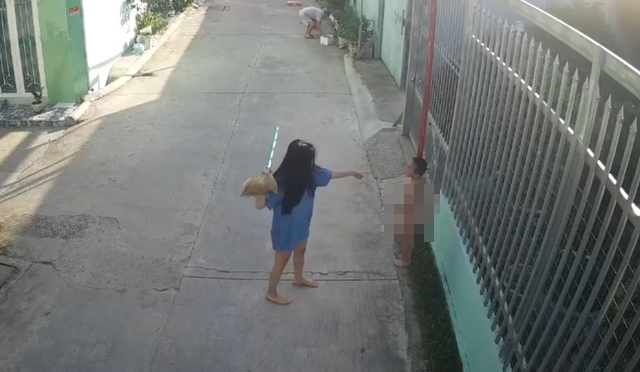 Vụ bé trai bị người phụ nữ trói cột điện để đánh: Hàng xóm can ngăn, báo công an 