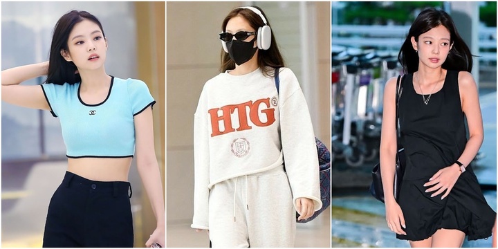 Jennie (BlackPink) tạo trend với thời trang sân bay, khẳng định khí chất 