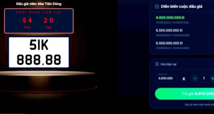 Tin nóng 24h hôm nay ngày 15/9: Biển số 