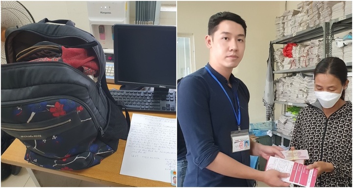 Hành khách bỏ quên balo chứa hơn 2 tỷ đồng trên xe buýt, tài xế trả lại tài sản