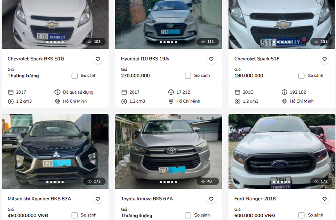 Ngân hàng thanh lý loạt ôtô giá rẻ, có nên tranh thủ 