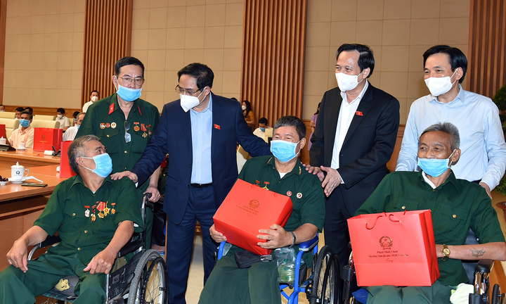 Chính phủ hoàn thiện cơ chế, chính sách ở mức cao nhất, trách nhiệm nhất để tri ân sâu sắc với người có công và gia đình chính sách