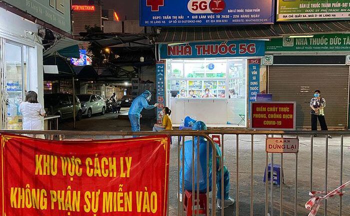 Trưa 25/7, Hà Nội thêm 24 ca mắc COVID-19 mới, trong đó nhiều ca sàng lọc ngoài cộng đồng