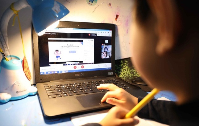 Bộ GD&ĐT hướng dẫn việc tổ chức dạy học trực tuyến đối với học sinh lớp 1